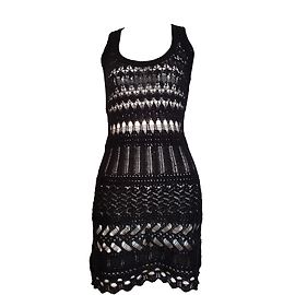 Vestido Joseph de lana de alpaca bebé negro Negro
