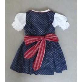 Autre Marque-Vestito Turi-Bianco,Rosso,Blu navy