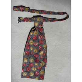 Autre Marque-Scarves-Red,Grey,Yellow