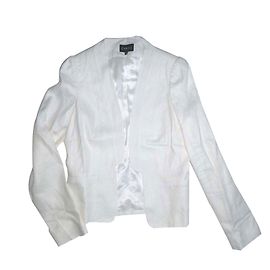 CAROLL Tailleur Blazer Blanc Blanc cassé