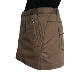 Diesel-Skirt-Dark brown