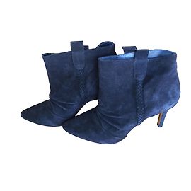 Ikks Botines Azul marino