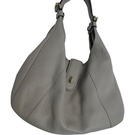 Bolsa Loewe de couro bege Bege
