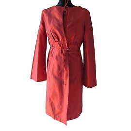 Tara Jarmon Coat Coral