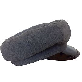 Acne Bäckerjungenmütze Grau