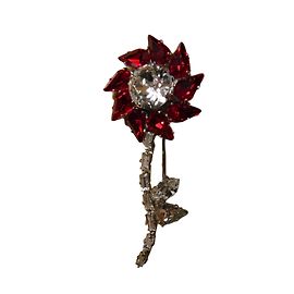 Prada broche de passarela Multicor
