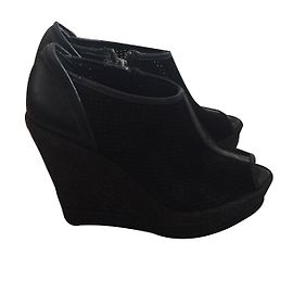The Kooples Mulas de cuña Negro