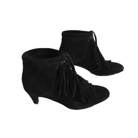 Maje Botas de tornozelo Preto