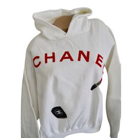 Chanel-Sweatshirt-Weiß