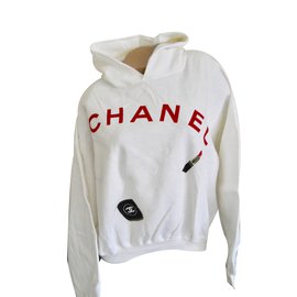 Chanel-Sweatshirt-Weiß
