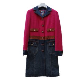 D&G-Coats, Outerwear-Brown,Pink,Blue
