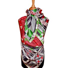Hermès-Silk scarf-Multiple colors