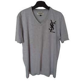 Yves Saint Laurent Tops Grey