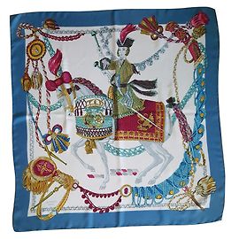 Sciarpa in seta Hermès multicolore 90x90 cm Multicolore