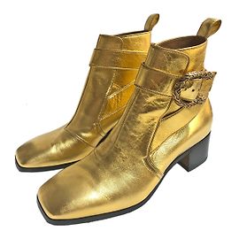 Gucci Boots Golden