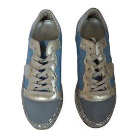 Philippe Model-Turnschuhe-Blau