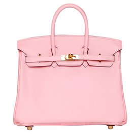 Hermès-Birkin 25 Sakura Pink-Pink