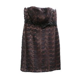 Autre Marque Robe en dentelle noire Taille 44 Noir