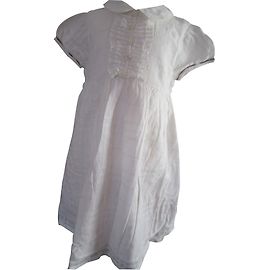 Burberry Kleid Weiß Baumwolle Mädchen 3 Jahre Weiß