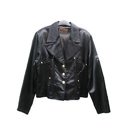 Veste en coton noire ROCCOBAROCCO Noir