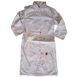 Robe Kenzo en coton crème 11-12 ans Crème
