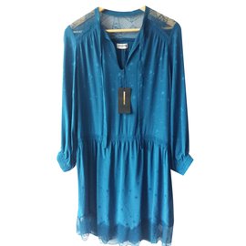 Zadig & Voltaire-Vestidos-Azul