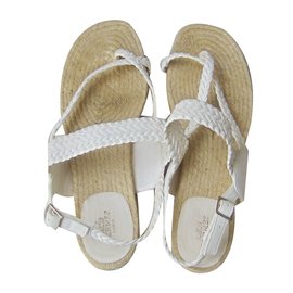 Hermès-Sandals-White