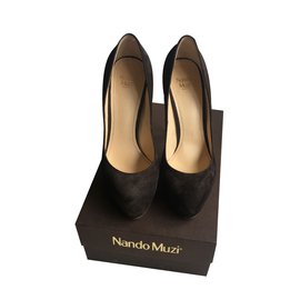 Nando Muzi-Heels-Dark brown