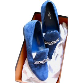 Louis Vuitton-mocassini-Blu,Blu navy