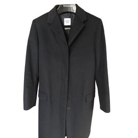 Hermès Black Cashmere Coat Black