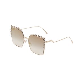 Fendi-Sunglasses-Golden
