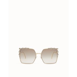 Fendi-Sunglasses-Golden