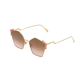 Fendi-Sunglasses-Golden