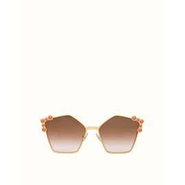 Fendi-Sunglasses-Golden