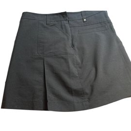 Autre Marque Saia short de golfe preta Preto