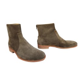 Joseph Fenestrier-Boots-Khaki