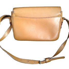 Lancel Tasche Leder Karamell Karamell