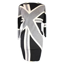 Alexander Mcqueen Kleid Grau