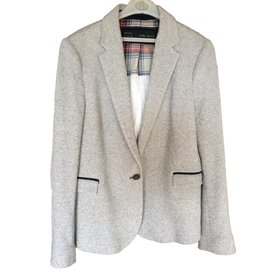 Zara Chaquetas Gris