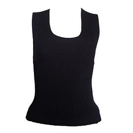 Top de viscose preto Plein Sud Preto