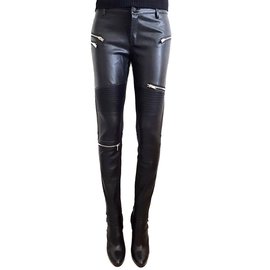 Zara-Pants, leggings-Black