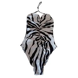 Yves Saint Laurent Trajes de baño Negro Blanco
