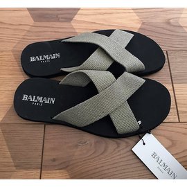 Balmain-PISCINE DA SOLE-Nero,Verde