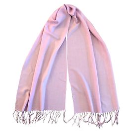 Autre Marque Grande étole en cachemire Parma rose Rose