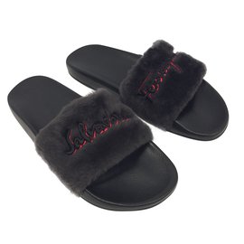 Salvatore Ferragamo-Men Sandals-Black