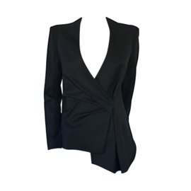 Helmut Lang Asymmetric Jacket Black