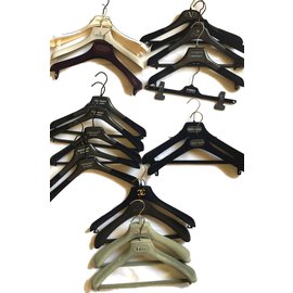 Dior Set of branded hangers Multiple colors