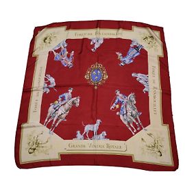 Hermès Venerie Royale Vermelho