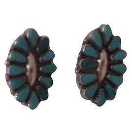 Harpo Earrings Blue