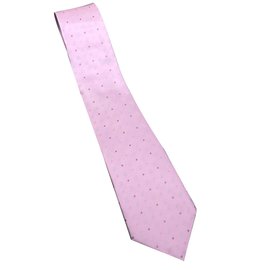 Louis Vuitton-gravata-Rosa